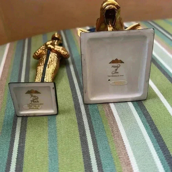 Franklin Mint set Head of Cow and The God Ptah - Picture 7 of 9